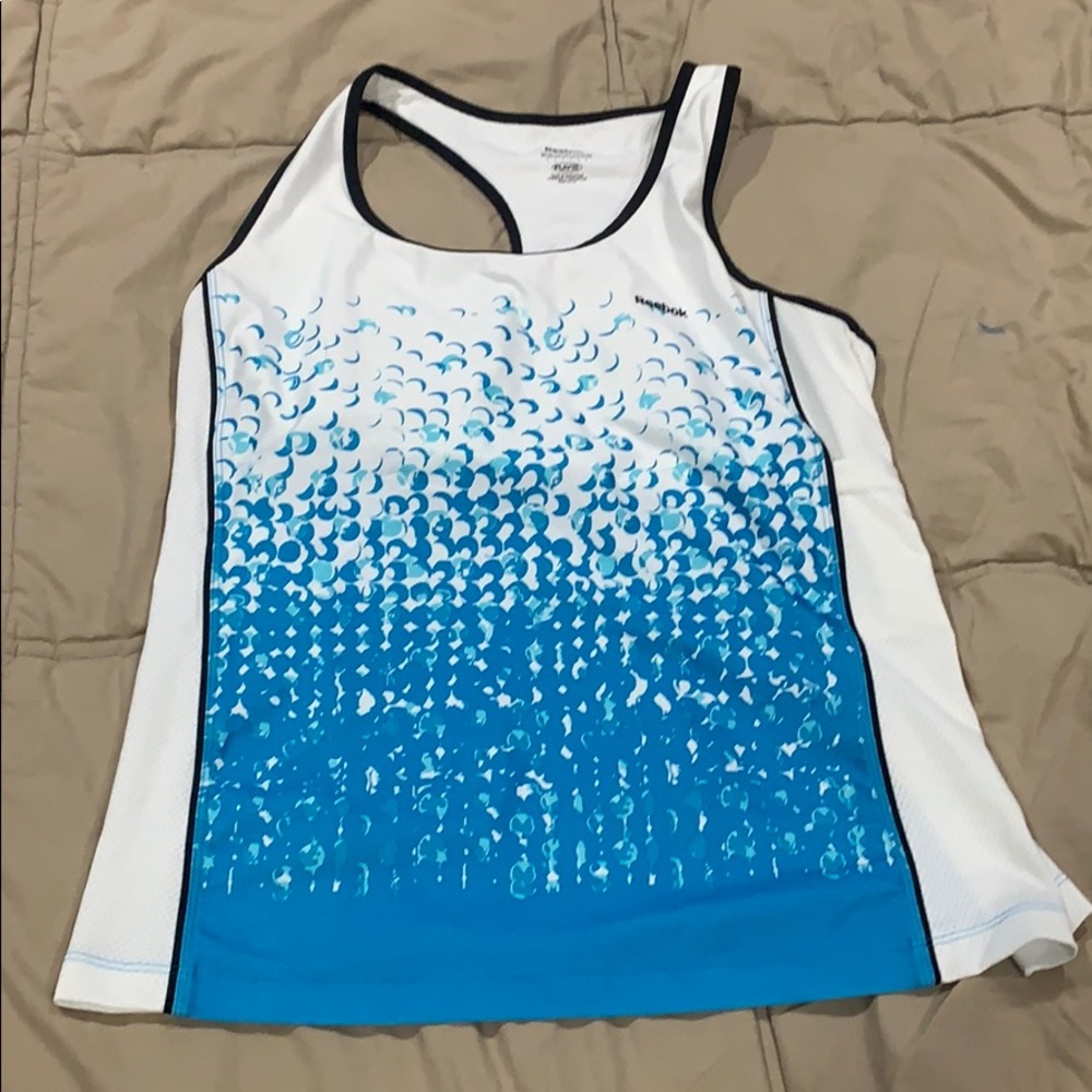Reebok workout tank with bra